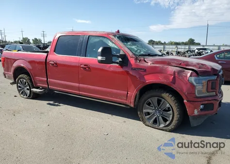 2018 Ford F150 Supercrew из США, поврежденный, VIN 1FTFW1EG9JFC42174